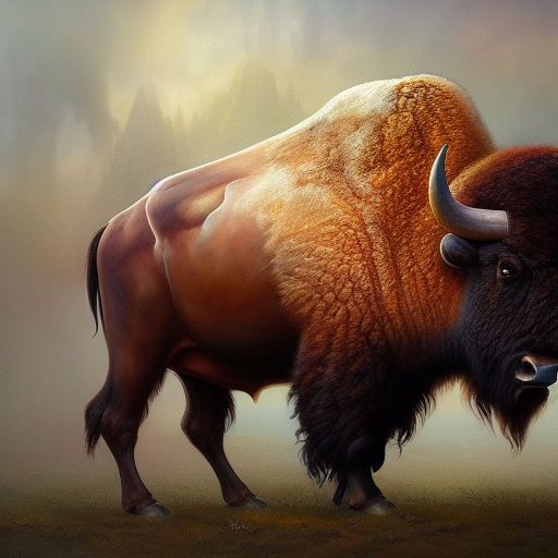Buffalo or Bison photo